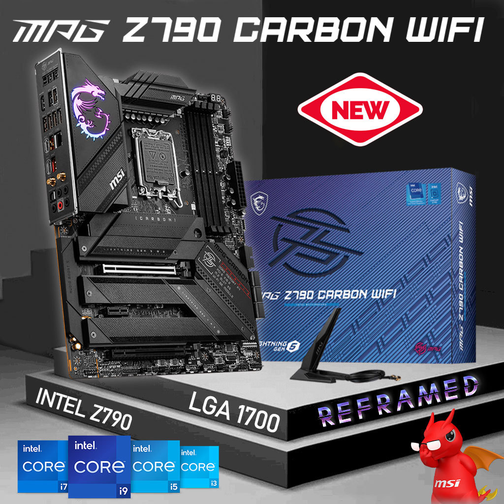 Lga 1700 Msi Mpg Z790 Carbon Wifi Lga 1700 Motherboard Ddr5 Intel
