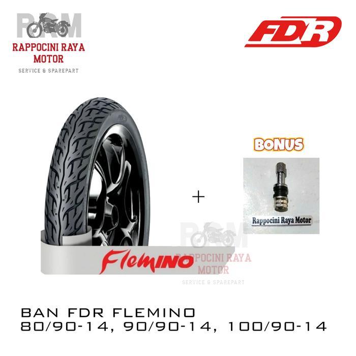^%^%^%^%] BAN FDR FLEMINO 100/90-14 TUBELESS (BAN BELAKANG YAMAHA LEXI) LEXY