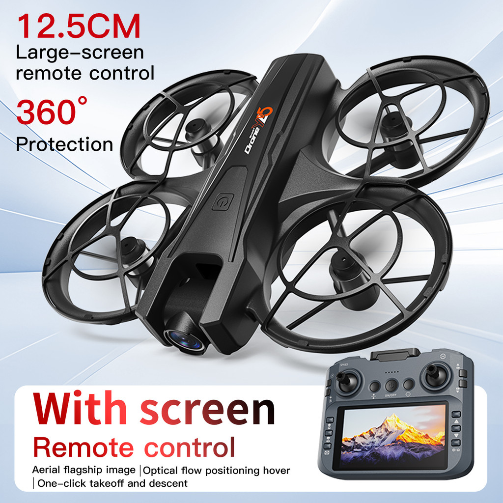 Gisaev Yl05 Drone 8K Hd Camera Screen Remote Control Brushless Rc Helicopter 360 Flip Quadcopter