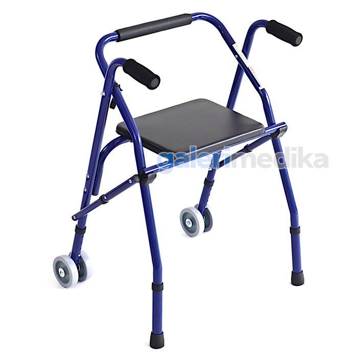 Alat Bantu Jalan - Walker Rollator GEA FS914L / FS 914 L Walker Duduk Lansia