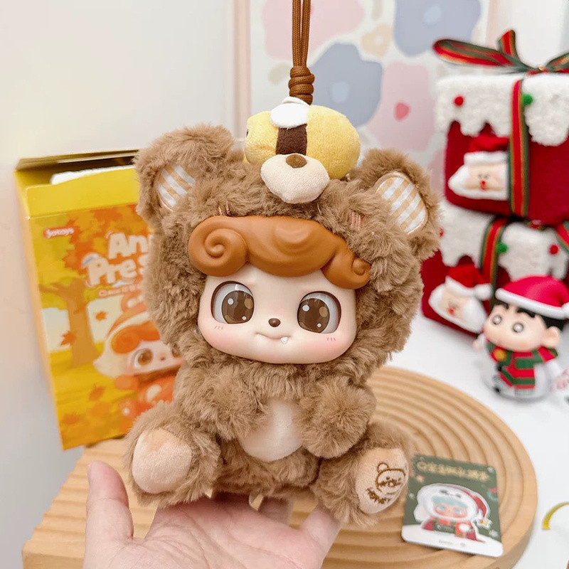 Jotoys Qbaby Animal Kindergarten Blind Box Doll Creat Backpack Pendant Mysterious Box Peripheral