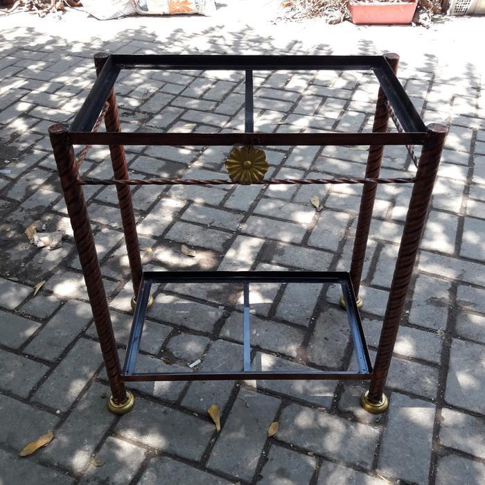 RAK AQUARIUM 50X30 TINGGI -+ 70 CM BESI ULIR