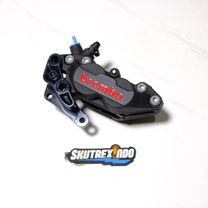 Brembo 4P Black + Bracket 101 Brembo Vespa Sprint Primavera