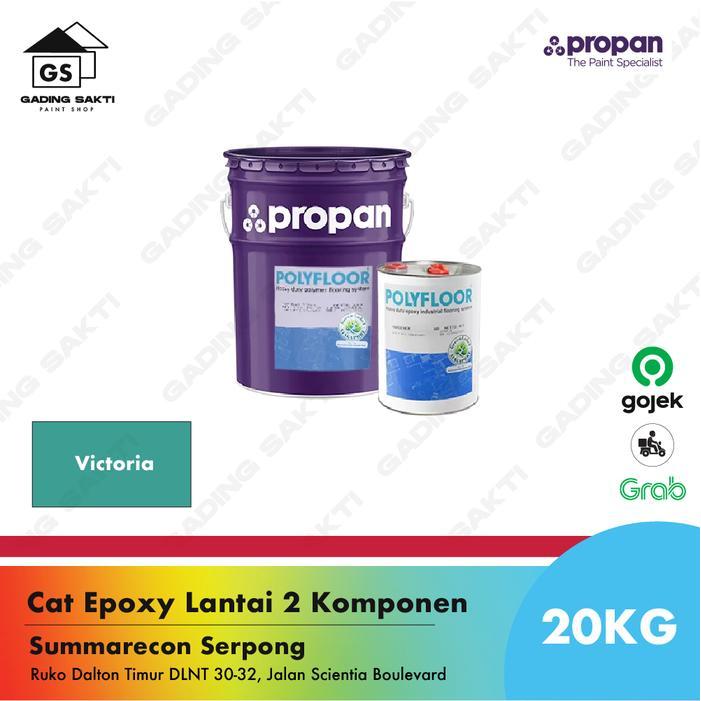 Propan Polyfloor PFT 253 Victoria / Cat Epoxy Lantai Pail 20Kg Set