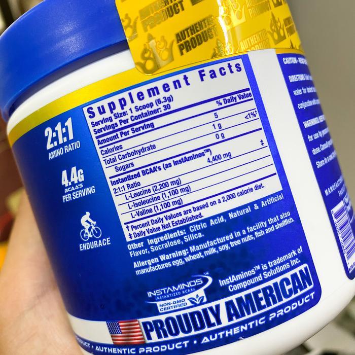 HEALTI- Bcaa Powder Rc 30 Serving Ronnie Coleman (Pilihan Rasa Dideskripsi)