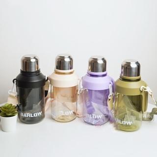 BOTOL MINUM JUMBO 1500ML ADA HANDLE LIPAT DAN GELAS TUTUP CANGKIR UNGU ONLY BOTOL AIR MINUM 1.5LITER