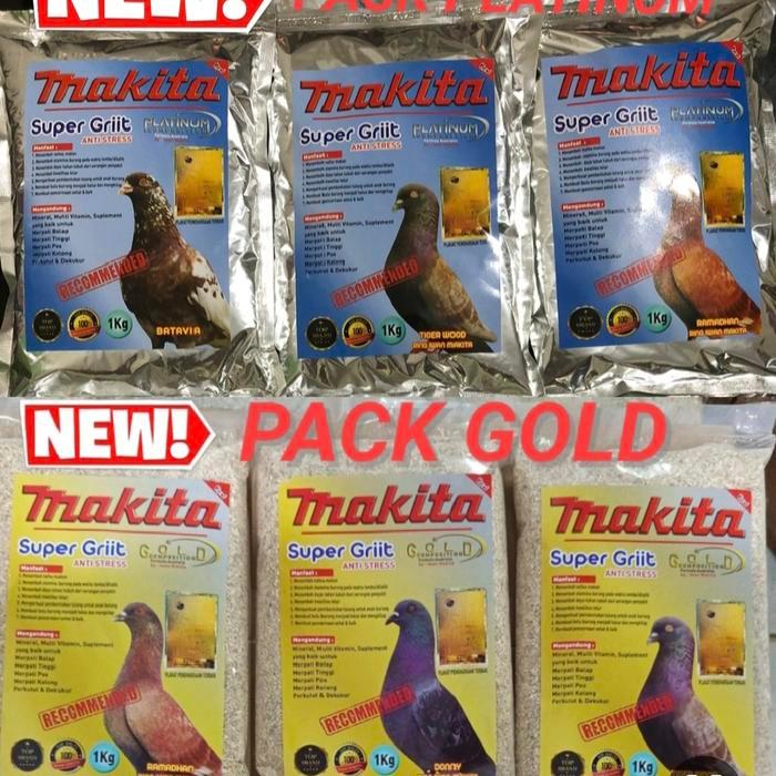 GRIT MAKITA MERPATI SUPER GRIIT PAKAN ASIANAN BURUNG MERPATI VETAFARM
