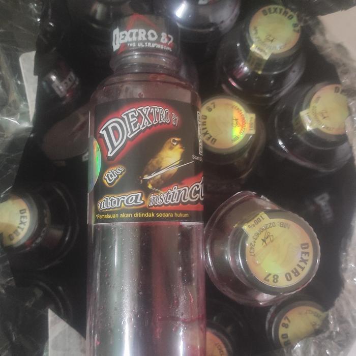 dextro 87 vitamin penggacor burung pleci