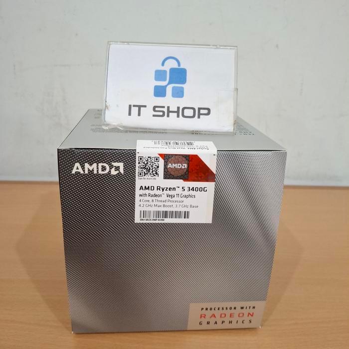 PROSESOR AMD RYZEN 5 3400G BOX