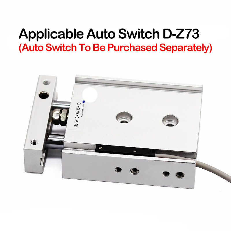 High Quality Pneumatic Cylinder Small Pneumatic Double-Axis Tr Double-Rod Cylinder