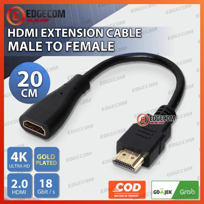 Kabel Extender HDMI (Male) to HDMI (Female)