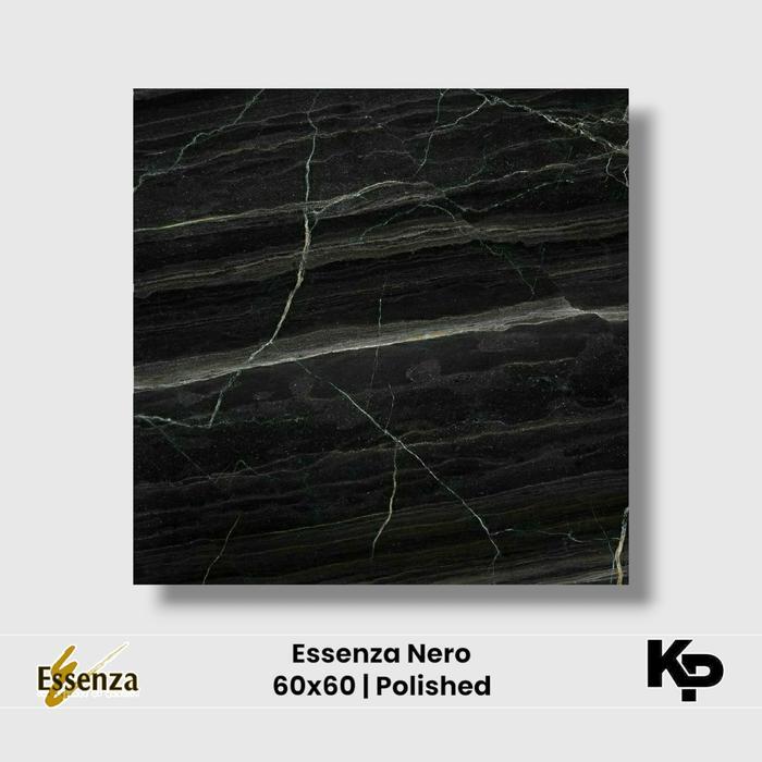 Granit ESSENZA Nero 60x60 Cm Polished