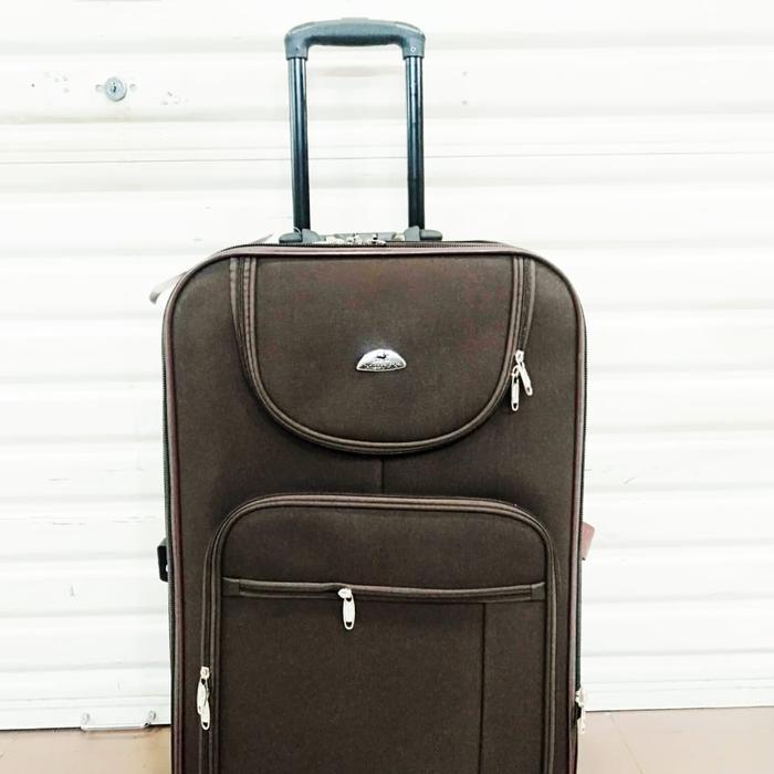 Koper Polo 24 Inch Bahan Kanvas Kain Garansi Original Asli