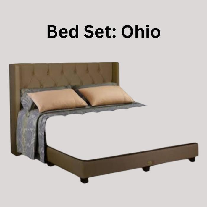 Full Set King Koil Viscountess Kasur/Matrass/Mattress/Springbed Kingkoil Viscountes Latex (Medium)