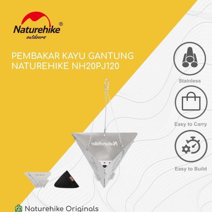 PEMBAKAR KAYU GANTUNG NATUREHIKE NH20PJ120 API BAKAR PENGHANGAT