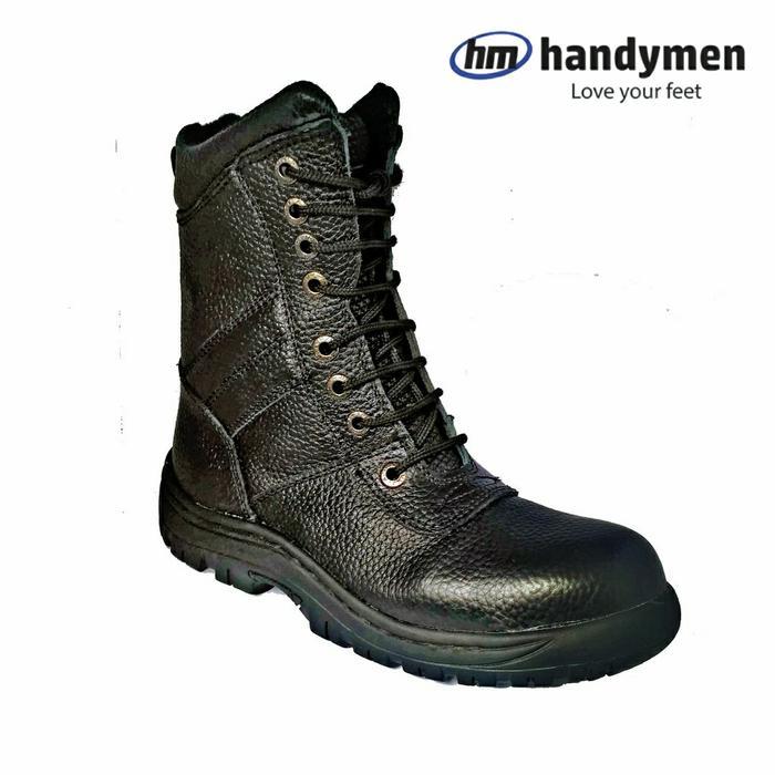Sepatu safety boot PDL Handymen NBR S 801 safety shoes sol SNI