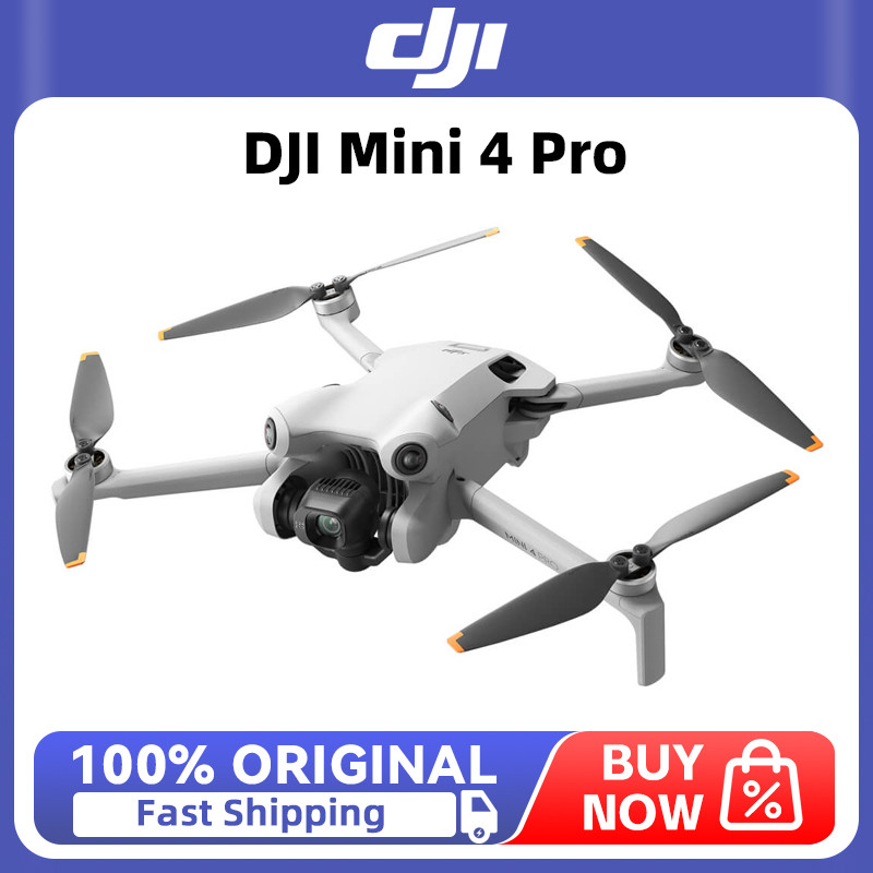 Dji Mini 4 Pro Drone Folding Mini-Drone With 4K/60 Fps Hdr Video Camera