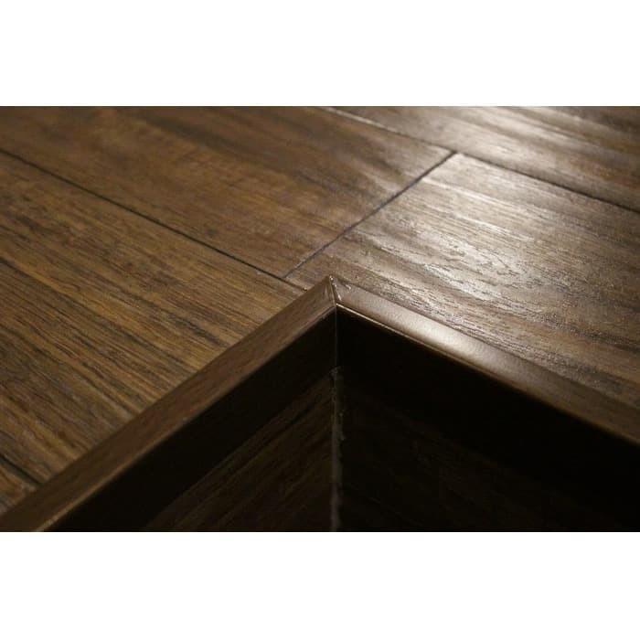 LIST SIKU L STEPNOSING, LIST TANGGA UNTUK LANTAI VINYL, SPC, KAYU, PARKET-PARQUET EFLOOR