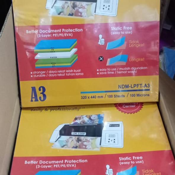 wl7og6- Laminating Pouch A3 Ndm / Plastik Laminating