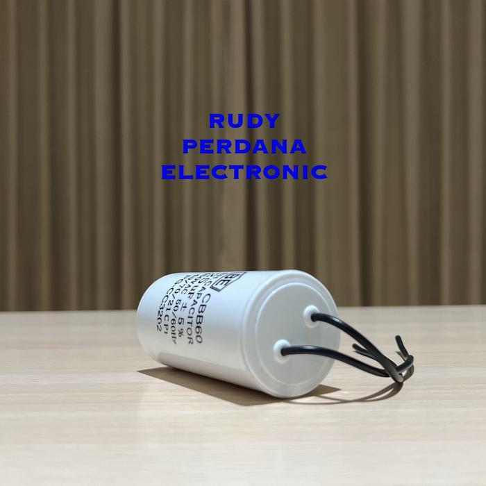 ototr- Kapasitor Bulat Pompa Air 25Uf 450V 25 Uf 450 Volt Cbb60