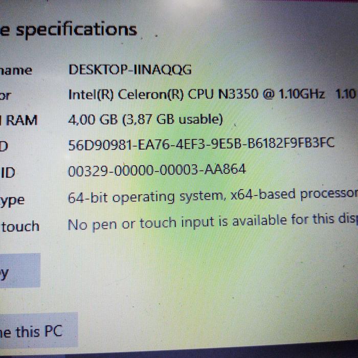 Jual motherboard mainboard laptop asus x441n intel n3350 ram 4gb