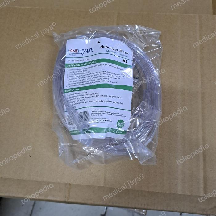 MASKER NEBULIZER SELANG MASK KIT ALAT UAP REGULATOR TABUNG OKSIGEN