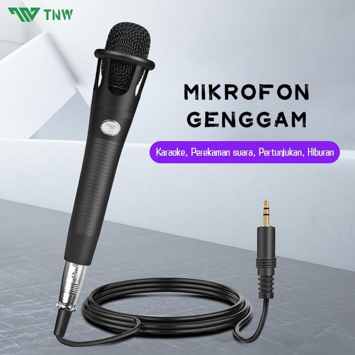 Tnw Microphone Karaoke Kabel Mic Karaoke Microphone Vocal