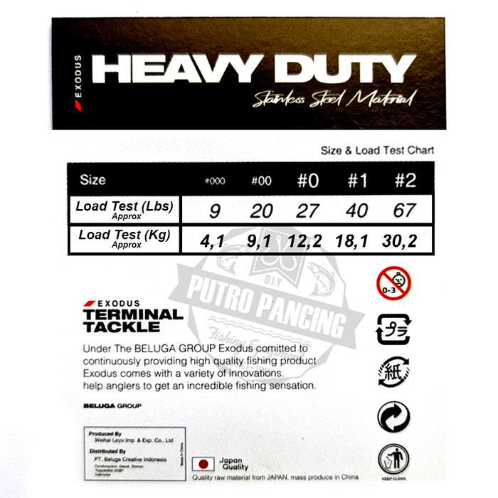 Snap Exodus Fishing Terminal tackle Exodus Terminal Tackle