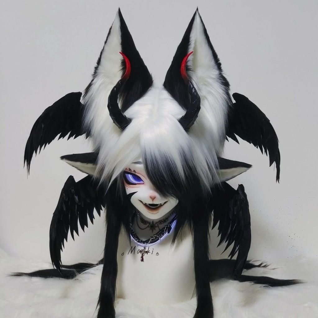 Furry Kigurumi Headbase Mask Fursuit Mask Cosplay Fursuit Accessories Diy Costumes