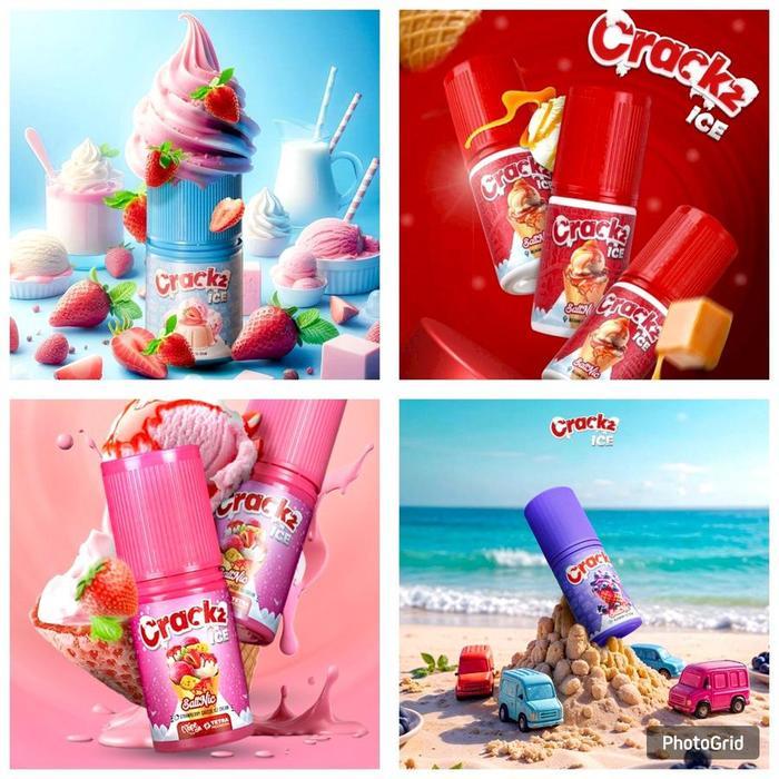 CRACKZ ICE CREAM SERIES 30ML 25MG SALT BY TETRA