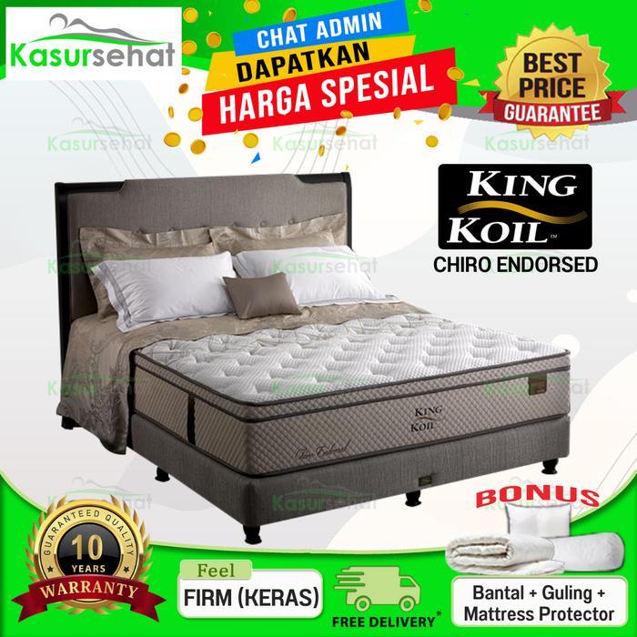 King Koil Kasur Springbed New Iro Endorsed - Full Set 180X200