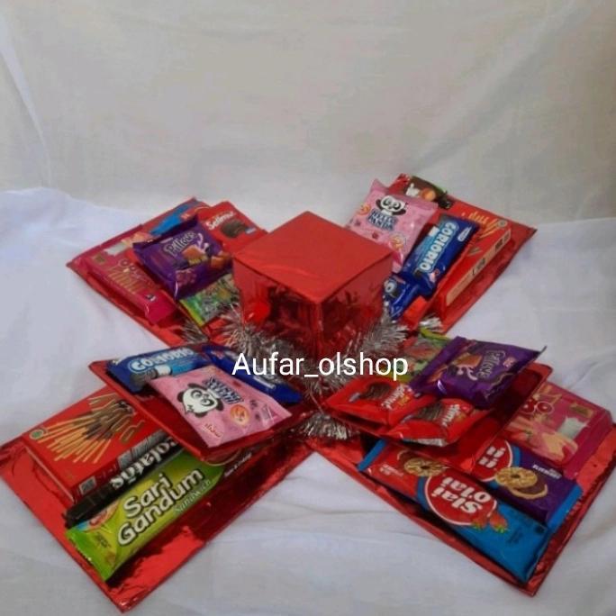 Explosion Box Snack 3 Layer/Box Surprises