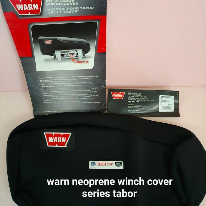Warn Neoprene Winch Cover Tabor Series