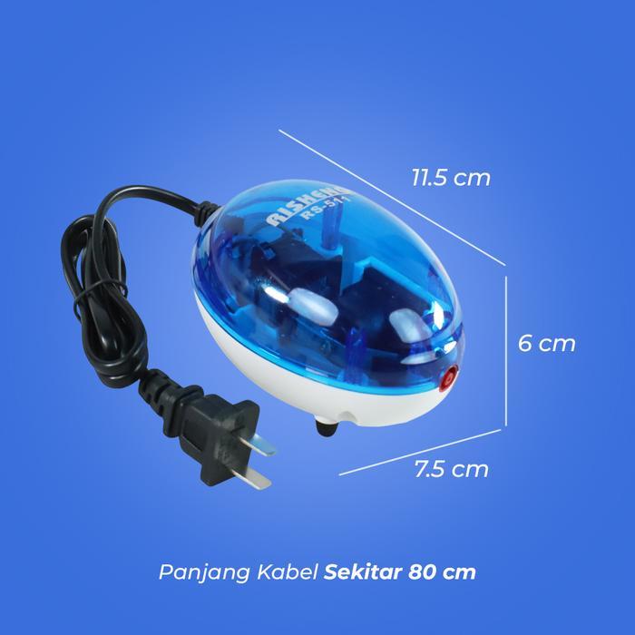 Pompa gelembung udara akuarium silent hening-pompa angin mini akuarium