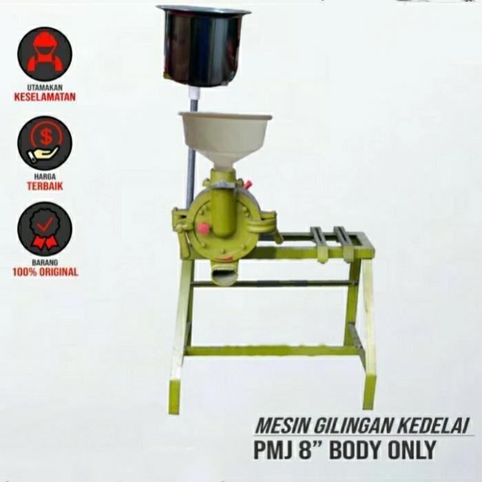 Mesin Giling Kedelai Tahu Kacang PMJ 8 Inch Body Only