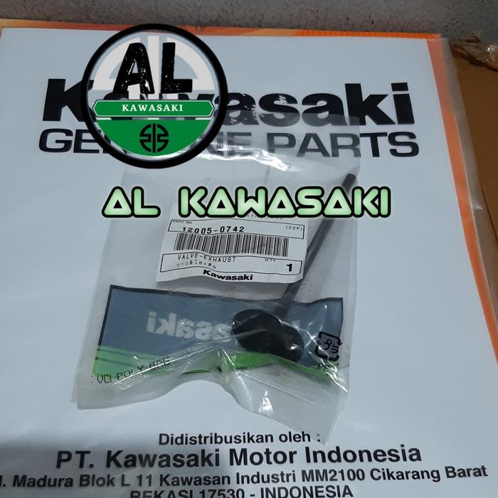 Terhemat Klep Ex Payung Klep Ex Er6 Er6N Er6F Ninja 650 Original Terlaris