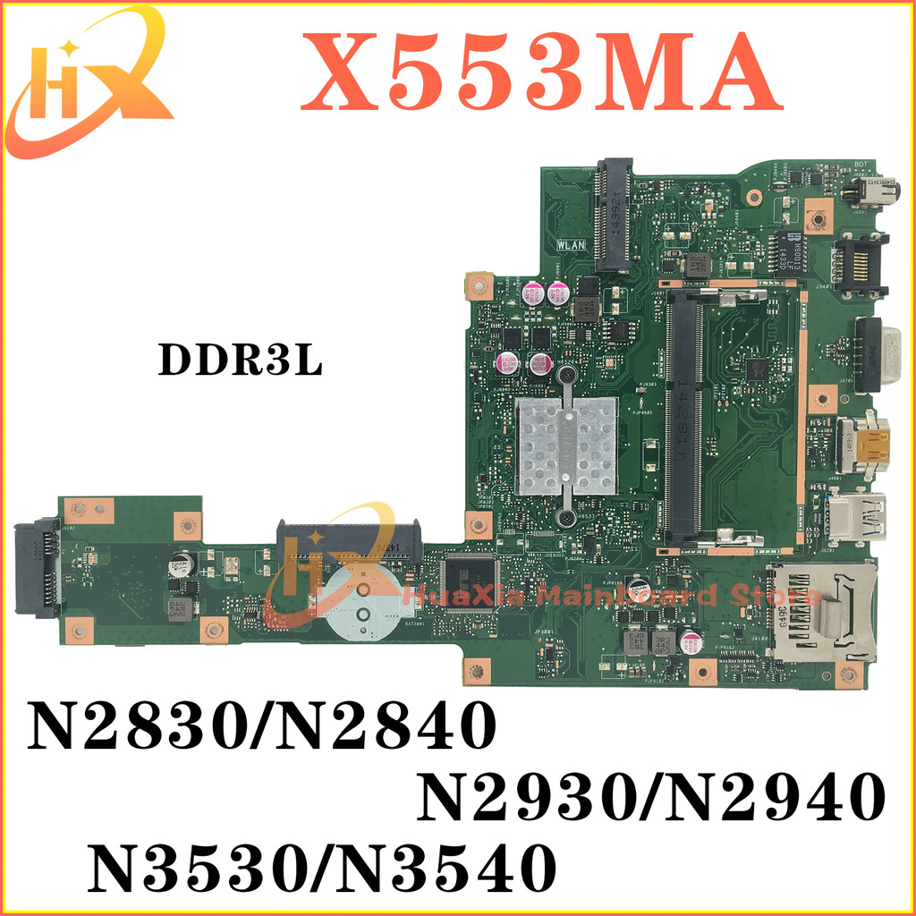 X553M Mainboard For Asus X553Ma A553Ma D553Ma K553Ma F553Ma Laptop Motherboard N2830/N2840