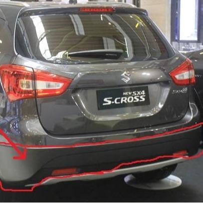 BUMPER BELAKANG BAWAH SUZUKI SX4 SCROSS BEST