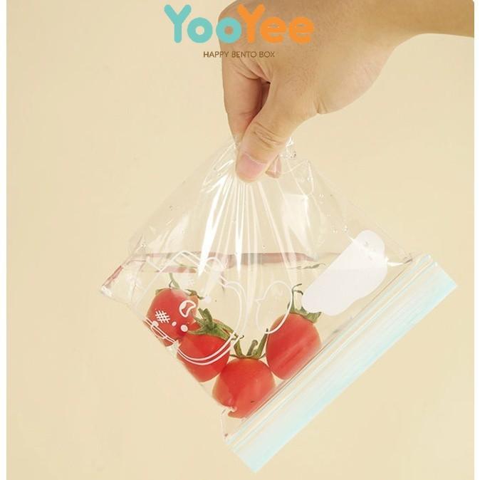 Plastik Ziplock Sayuran Reusable Fresh Wadah Kantong Kulkas BPA free