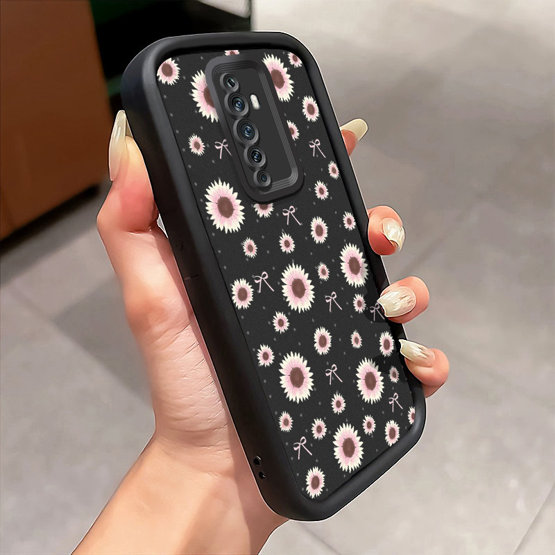 Casing Hp Untuk OPPO Reno 2F Reno 2Z Reno2 F Reno2 Z Case Casing Bunga Kaminya pola Kasus HP Tangga 