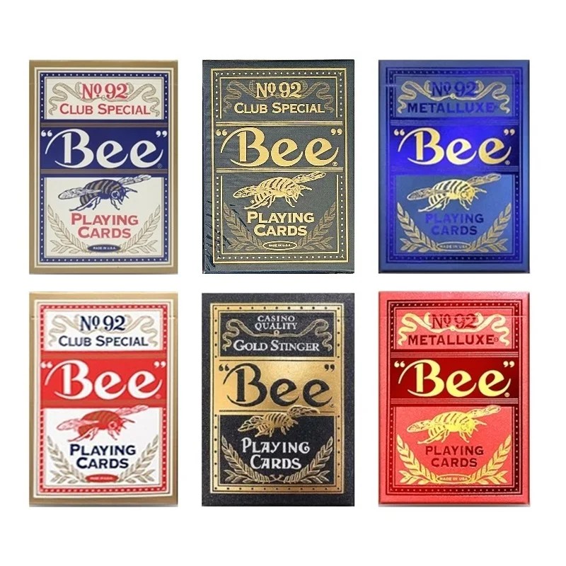 Bee Playing Cards Deck Collection Poker Magic Card Games Magic Tricks for Magician