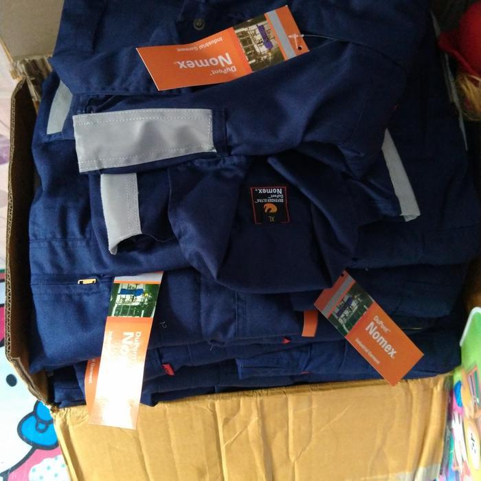 Coverall Nomex Dupont Navy Blue Original