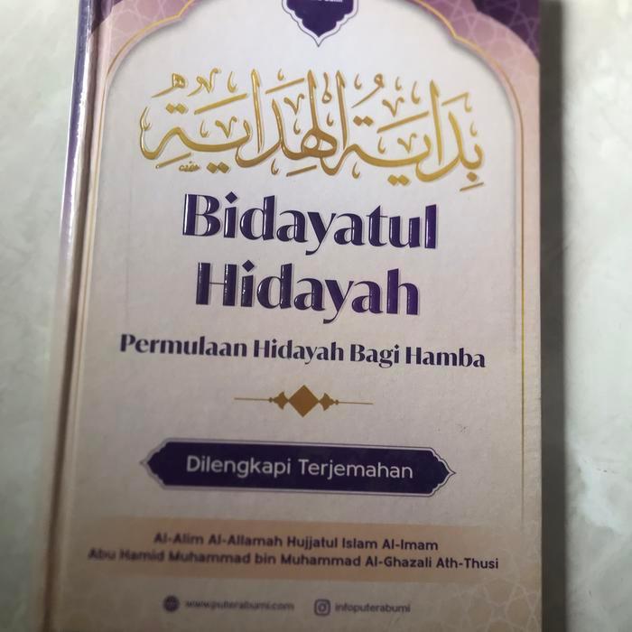 Bidayatul Hidayah Permulaan Hidayah Bagi Hamba Di Lengkapi Terjemahan