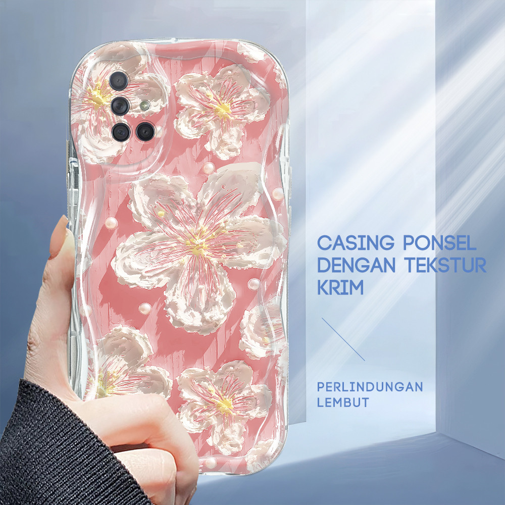 Casing Hp Untuk For Compitable With Samsung Galaxy A71 Case Kesing Protect Phone C6-3350 NY