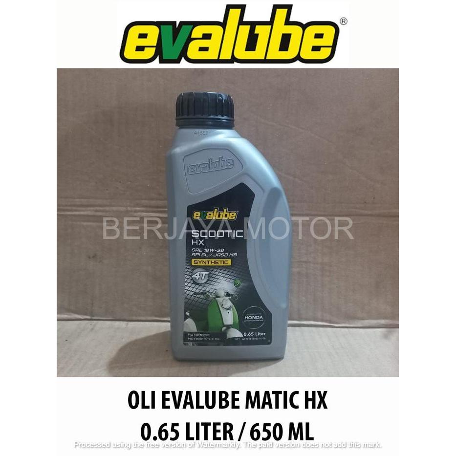 OLI MOTOR EVALUBE MATIC HX 0.65 LITER 650 ML ORIGINAL