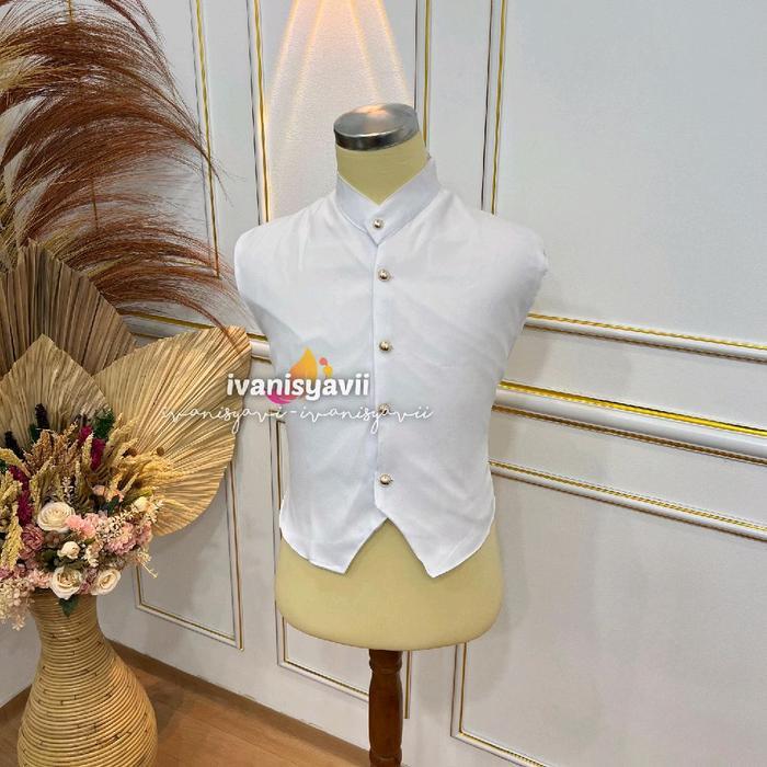 TERMURAH Dalaman Beskap / Dalaman Putih, Beskap Hewes Pria READY STOCK