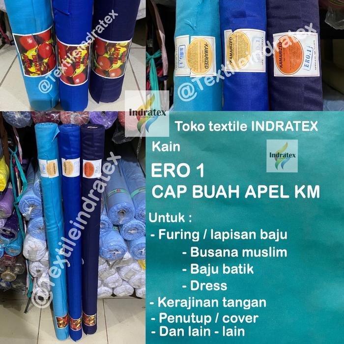 News BAHAN KAIN FURING LAPISAN ERO HERO KATUN TIPIS TAS BAJU CAP BUAH APEL