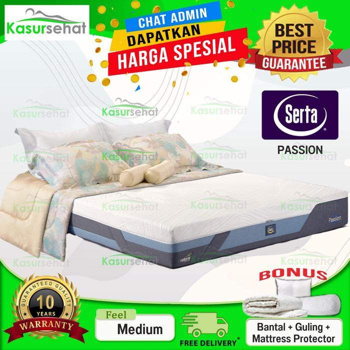 Serta Kasur Springbed Passion - Full Set 180X200