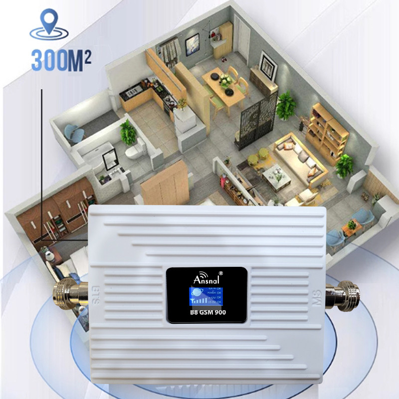 Great Mobile Signal Amplifier Band8 (900Mhz) Gsm Repeater 2G