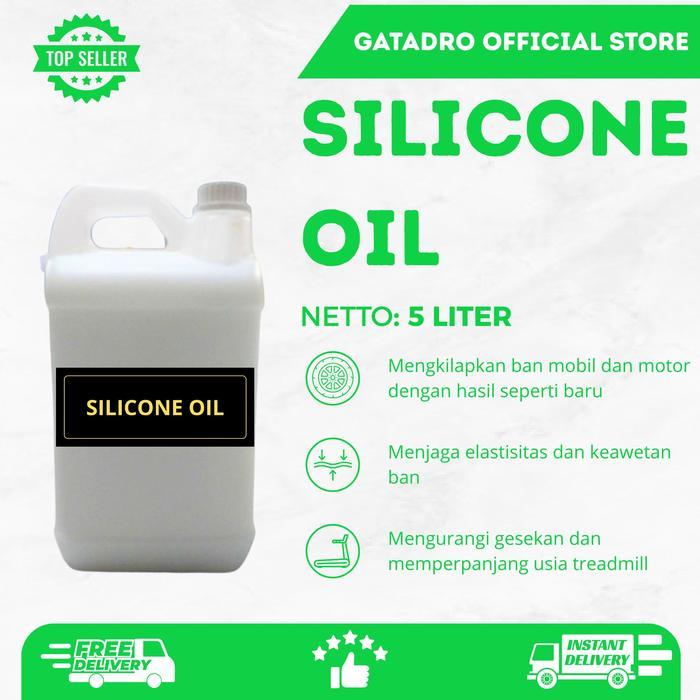 Silicone Oil/Silicon Silikon Semir Ban 5 Liter Promo Premium